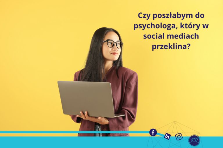 Czy poszłabym do psychologa, który w social mediach przeklina?